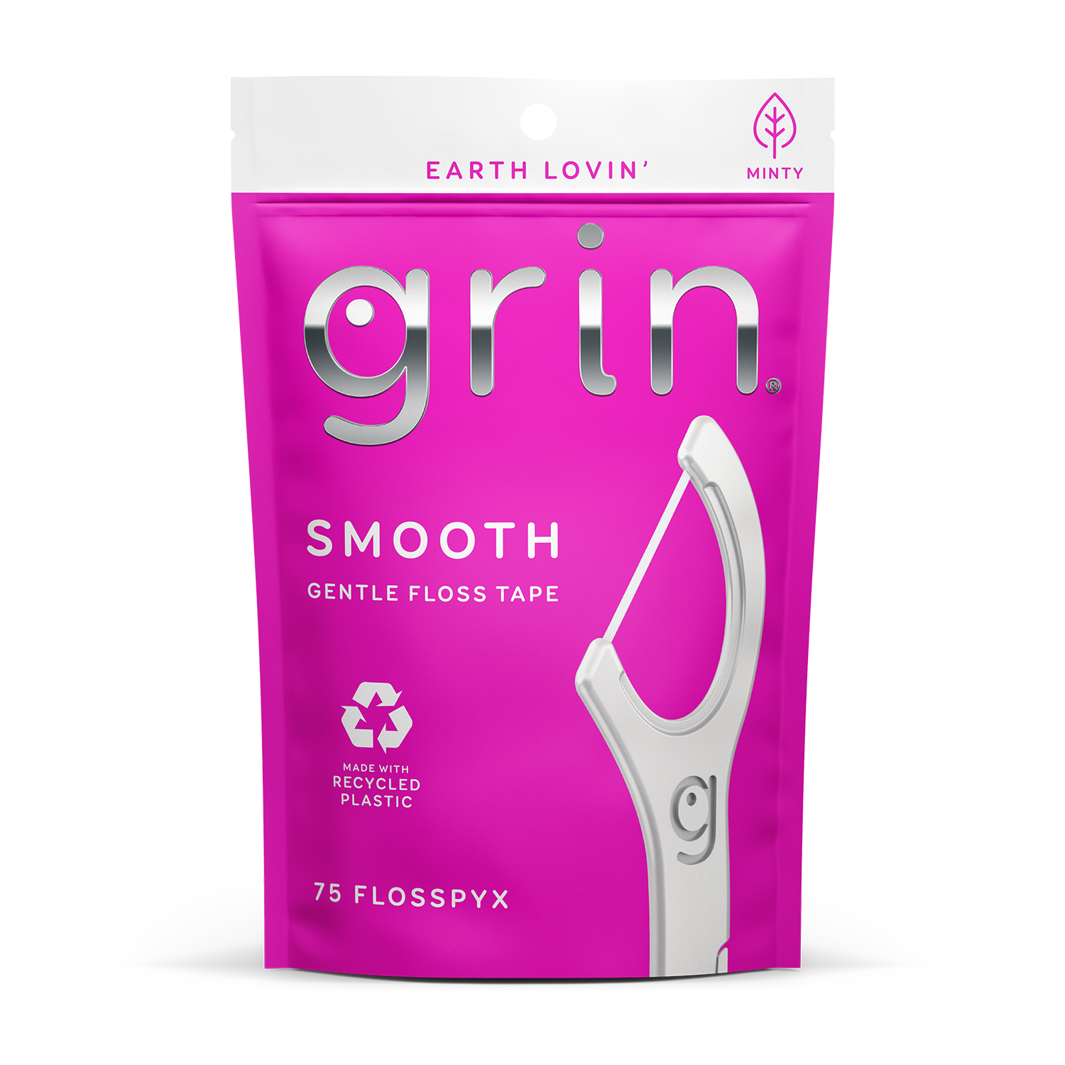 Grin Oral Care Smooth Flosspyx