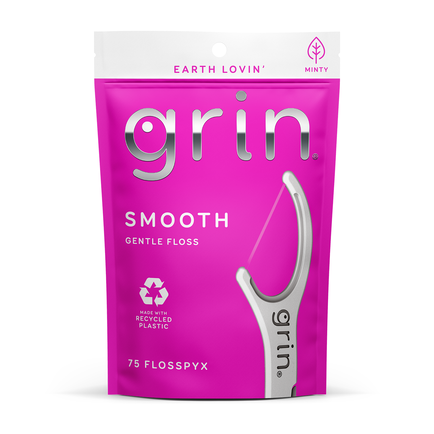 Grin Oral Care Smooth Flosspyx