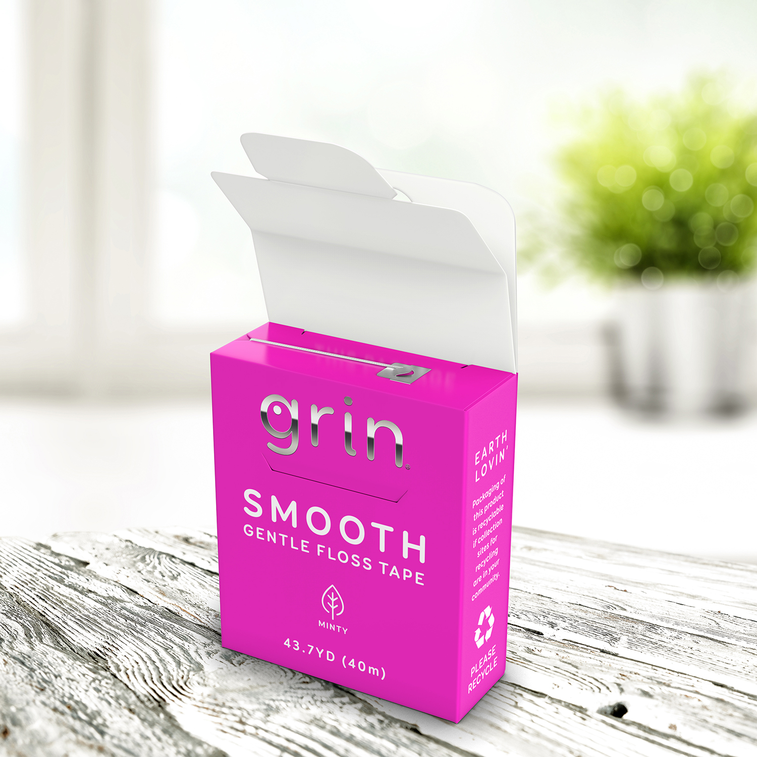 Grin Oral Care Smooth Floss Box