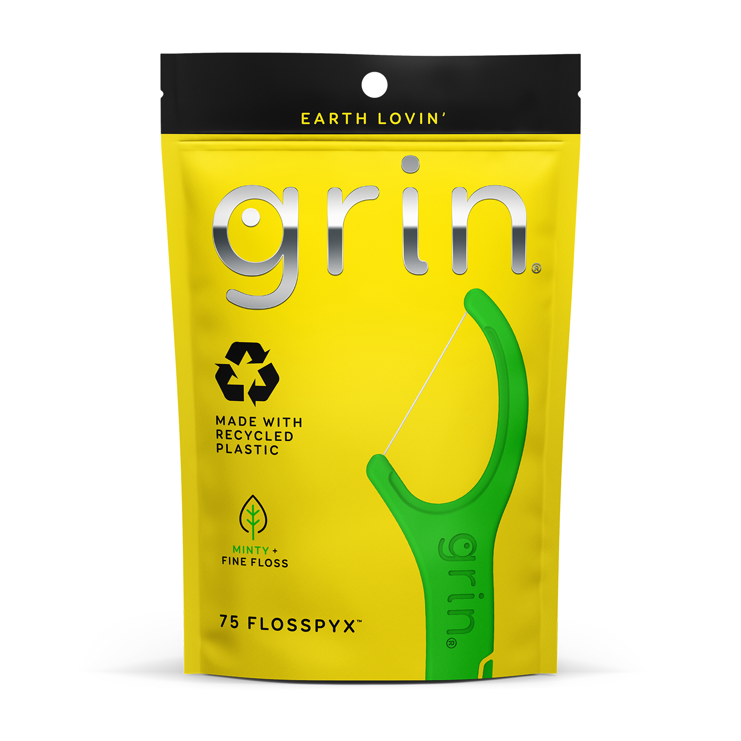 Grin Oral Care Recycled Flosspyx