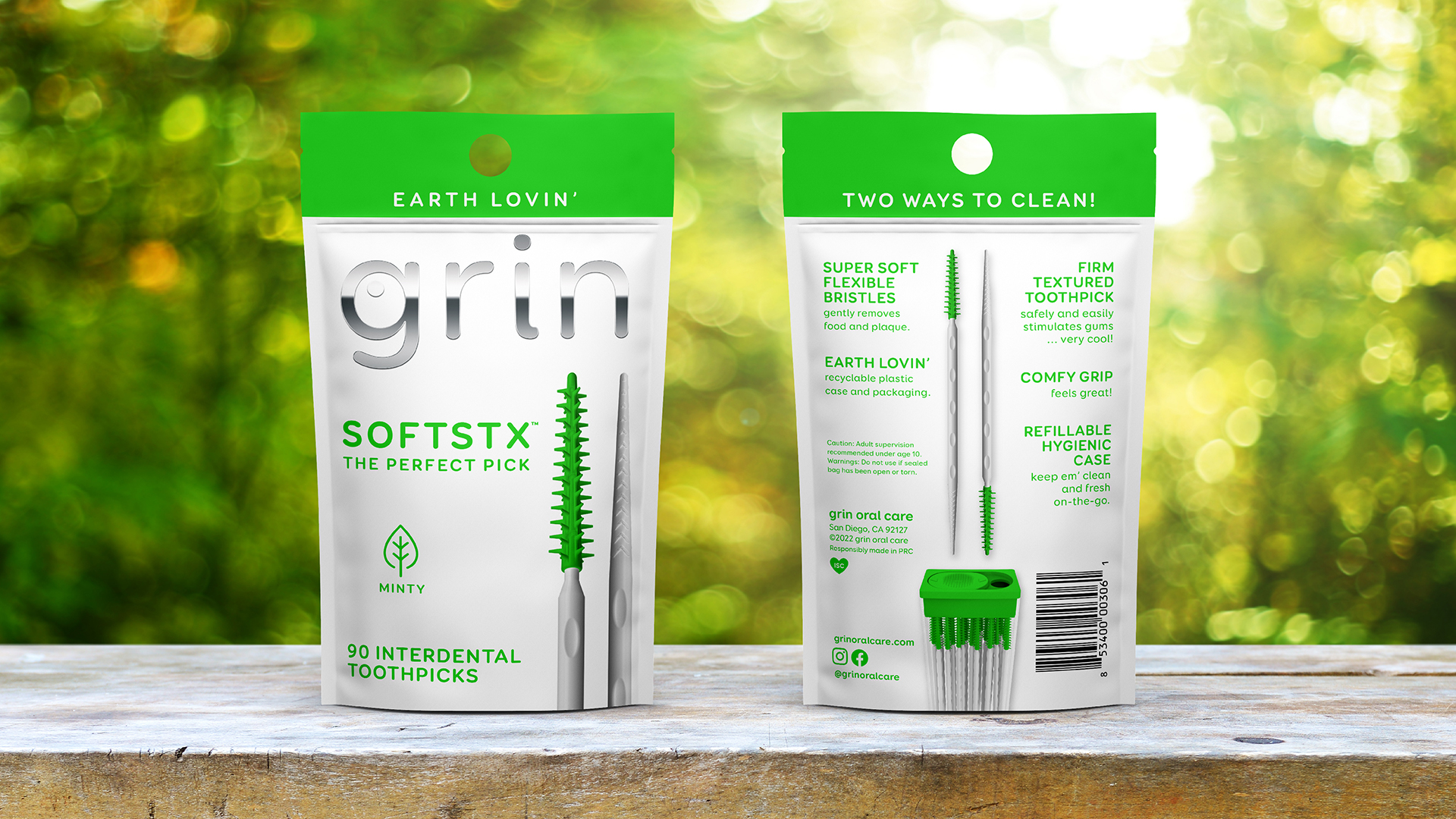 Grin Oral Care Minty Softstx Photography