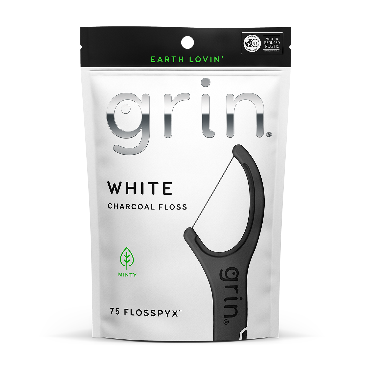 Grin Oral Care White Flosspyx